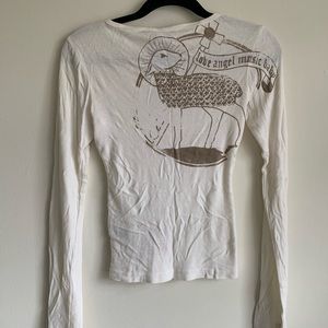 FINAL PRICE Lamb Gwen Stefani staff icon ls tee